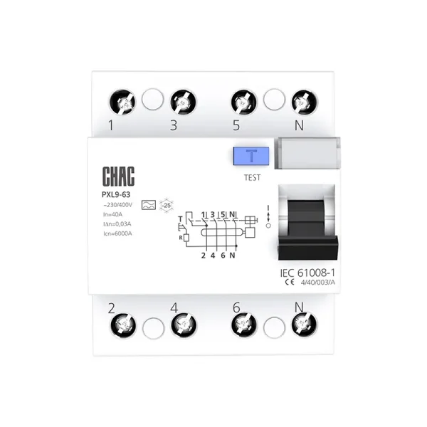 PXL9-63 Series Electromagnetic Leakage Circuit Breaker