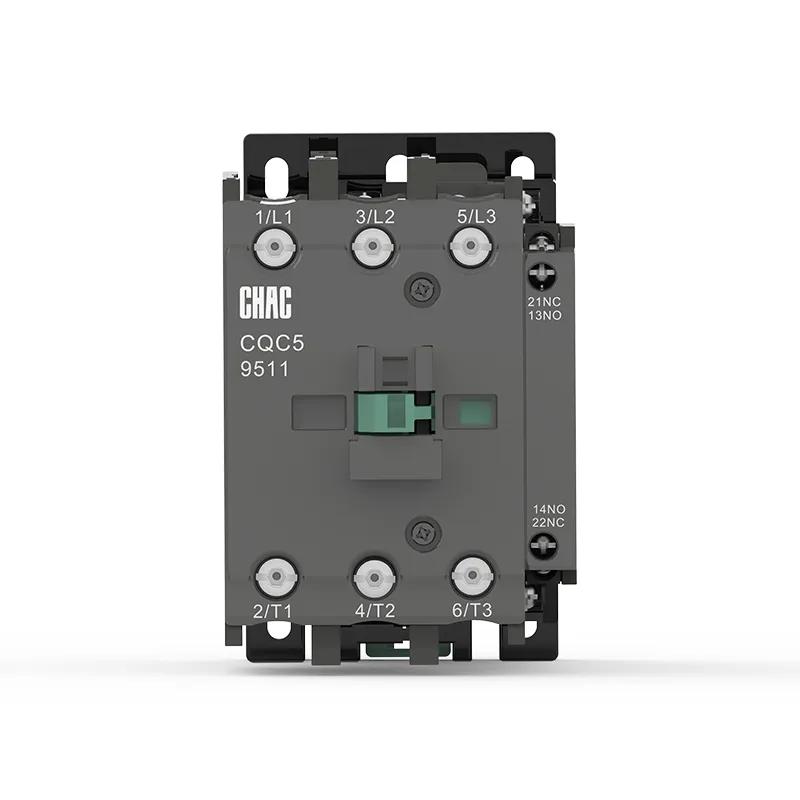 CQC5 AC contactor with overload protection for motor starter assemblies