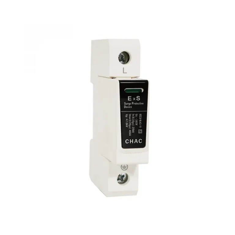 ExS-T1T2-AC Series Single-Pole Pluggable Surge Protector