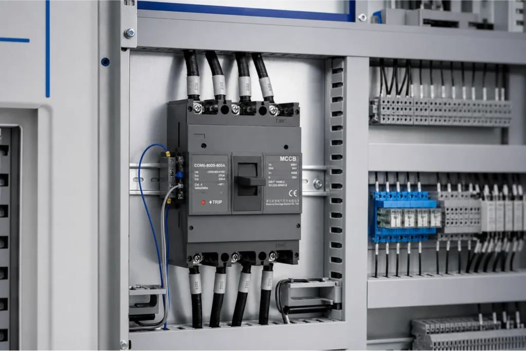 MCCB Shunt Trip vs Undervoltage Release: Control Functions for OEM Panels