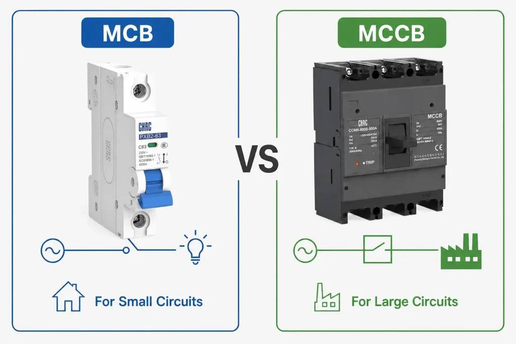 MCB vs MCCB