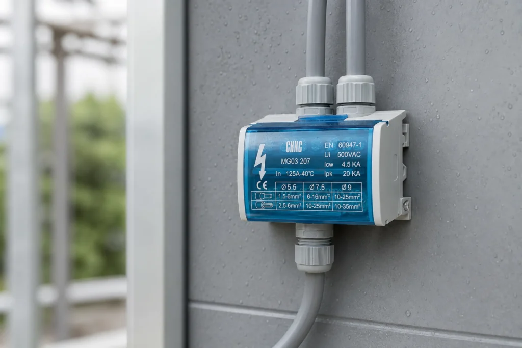 Outdoor Electrical Junction Box Selection: Enclosure, Entries, and Installation Data
