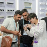CHAC Electric exhibition booth at the Canton Fair with low-voltage electrical products