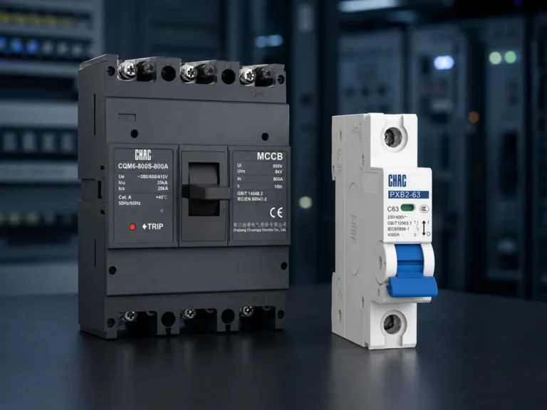 MCCB vs MCB Circuit Breakers: Complete Selection Guide for Engineers & Contractors