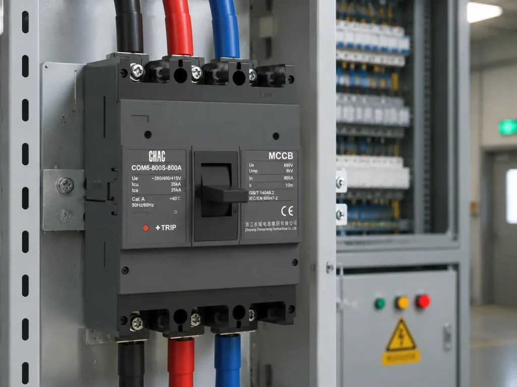 CQM6 Standard Molded Case Circuit Breaker (MCCB) OEM Manufacturer