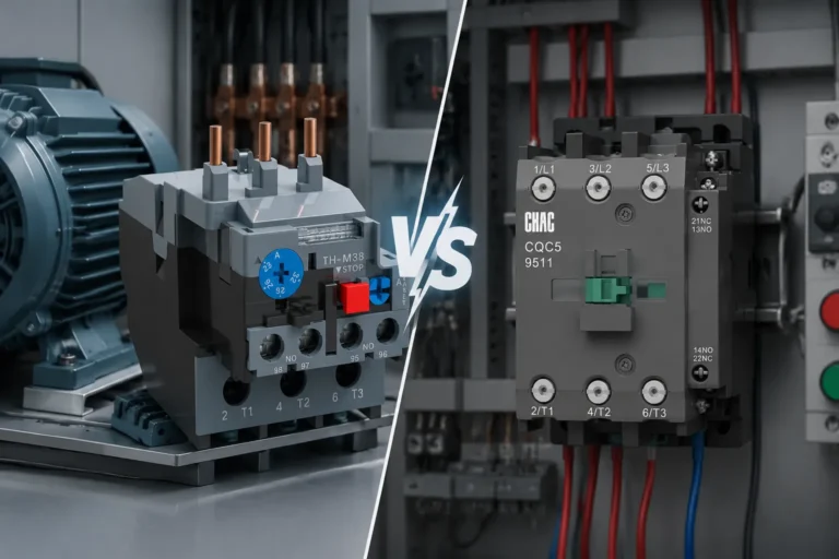 When Should You Use an AC Contactor Instead of a Control Relay?