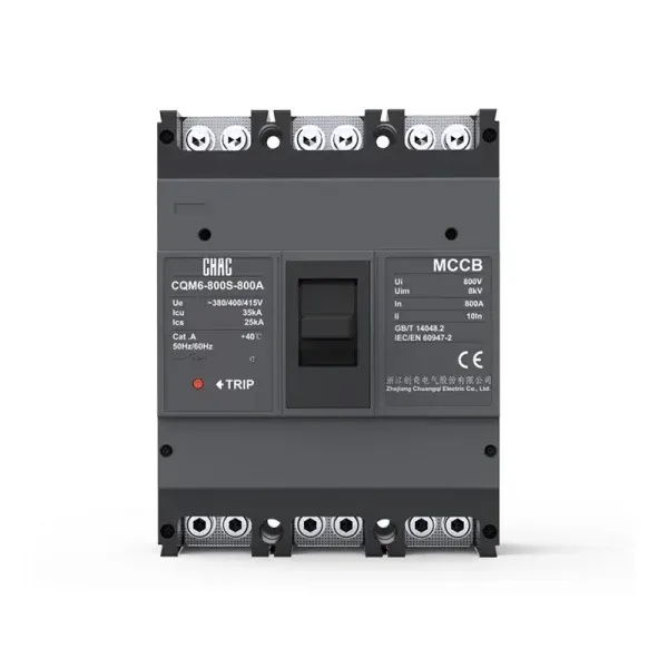 CQM6 Standard Molded Case Circuit Breaker (MCCB) OEM Manufacturer