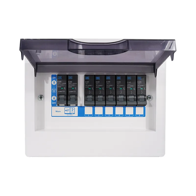 Open CQMG10 plug-in distribution box product record