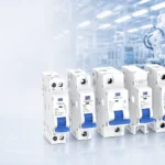RCD installation scene with protected conductors and documented safety checks