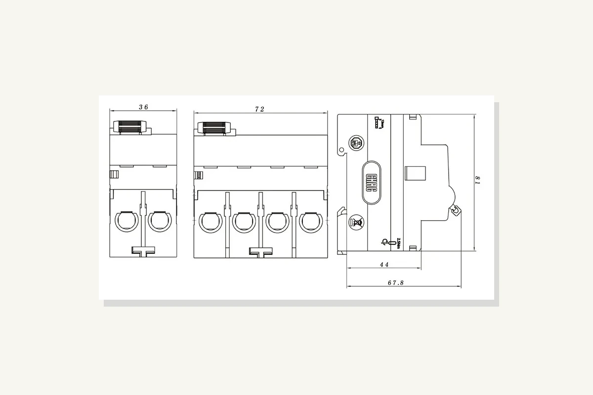 CHAC PXL6a RCCB product route for a panel documentation review