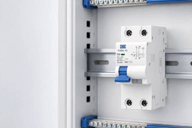 MCB and RCBO devices compared for low-voltage distribution project selection