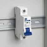 CHAC CQB2-63 miniature circuit breaker shown for model designation identification