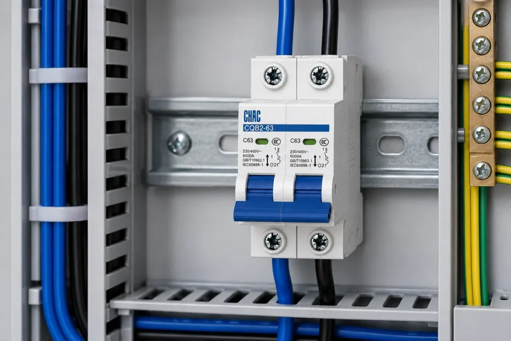 What makes a circuit breaker trip