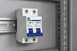 Two-pole breaker and dedicated dryer branch circuit in a clean panel installation