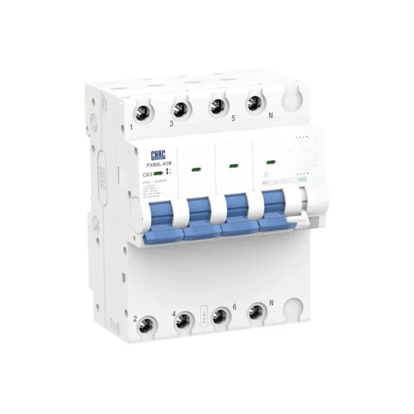 PXB6L-63B Electromagnetic Residual Current Operated Circuit Breaker