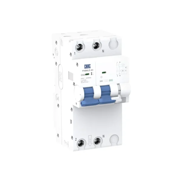 PXB6LE-63.2 PXB6LE-63 Electronic Residual Current Operated Circuit-Breaker with Overcurrent Protection