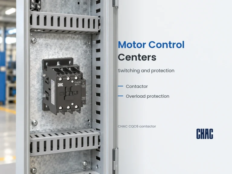 Motor Control Centers — CHAC CQC6 contactor