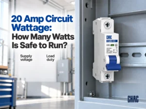 20 Amp Circuit Wattage: How Many Watts Is Safe to Run? — CHAC product selection context