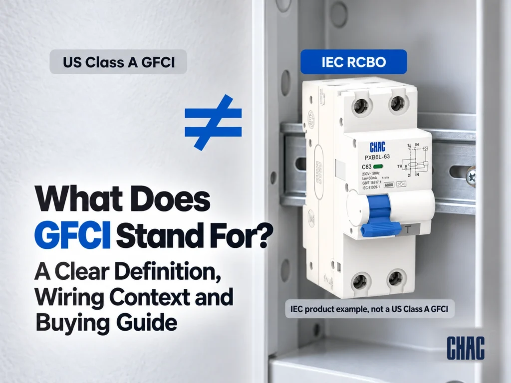 What Does GFCI Stand For? A Clear Definition, Wiring Context and Buying Guide