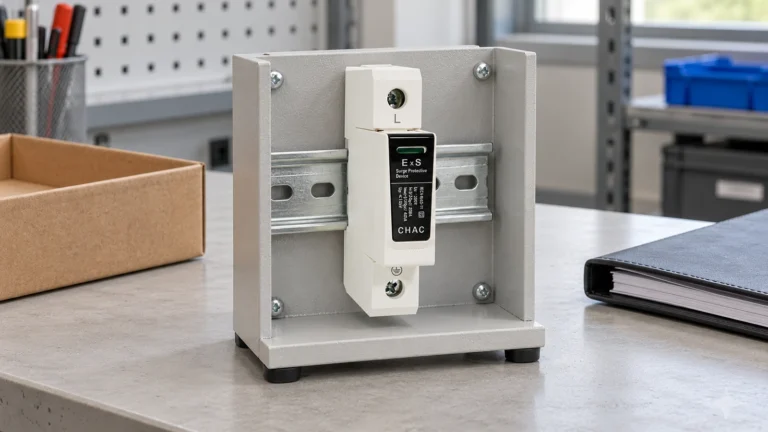 Surge protective device sample prepared for supplier evaluation