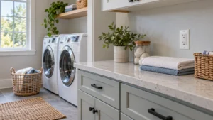 GFCI protection context in a residential laundry room