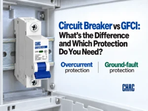 Circuit Breaker vs GFCI: What’s the Difference and Which Protection Do You Need?; CHAC MCB example