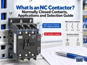 What Is an NC Contactor? Normally Closed Contacts, Applications and Selection Guide; CHAC CQC6 contactor