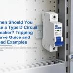 When Should You Use a Type D Circuit Breaker? Tripping Curve Guide and Load Examples — CHAC CQB2-63 product example