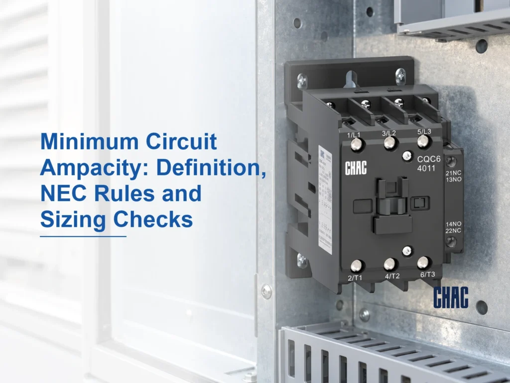 Minimum Circuit Ampacity: Definition, NEC Rules and Sizing Checks