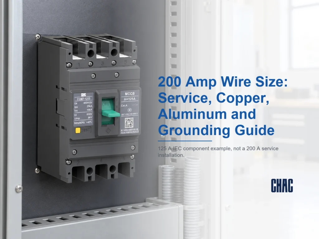 200 Amp Wire Size: Service, Copper, Aluminum and Grounding Guide