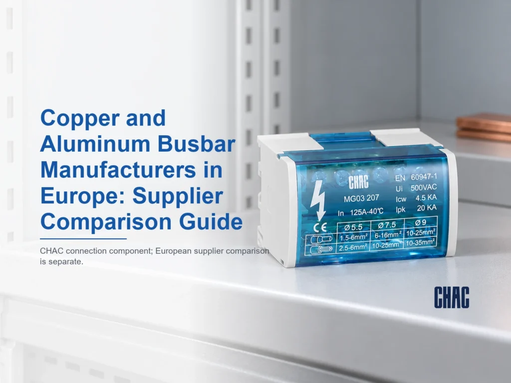 Copper and Aluminum Busbar Manufacturers in Europe: Supplier Comparison Guide