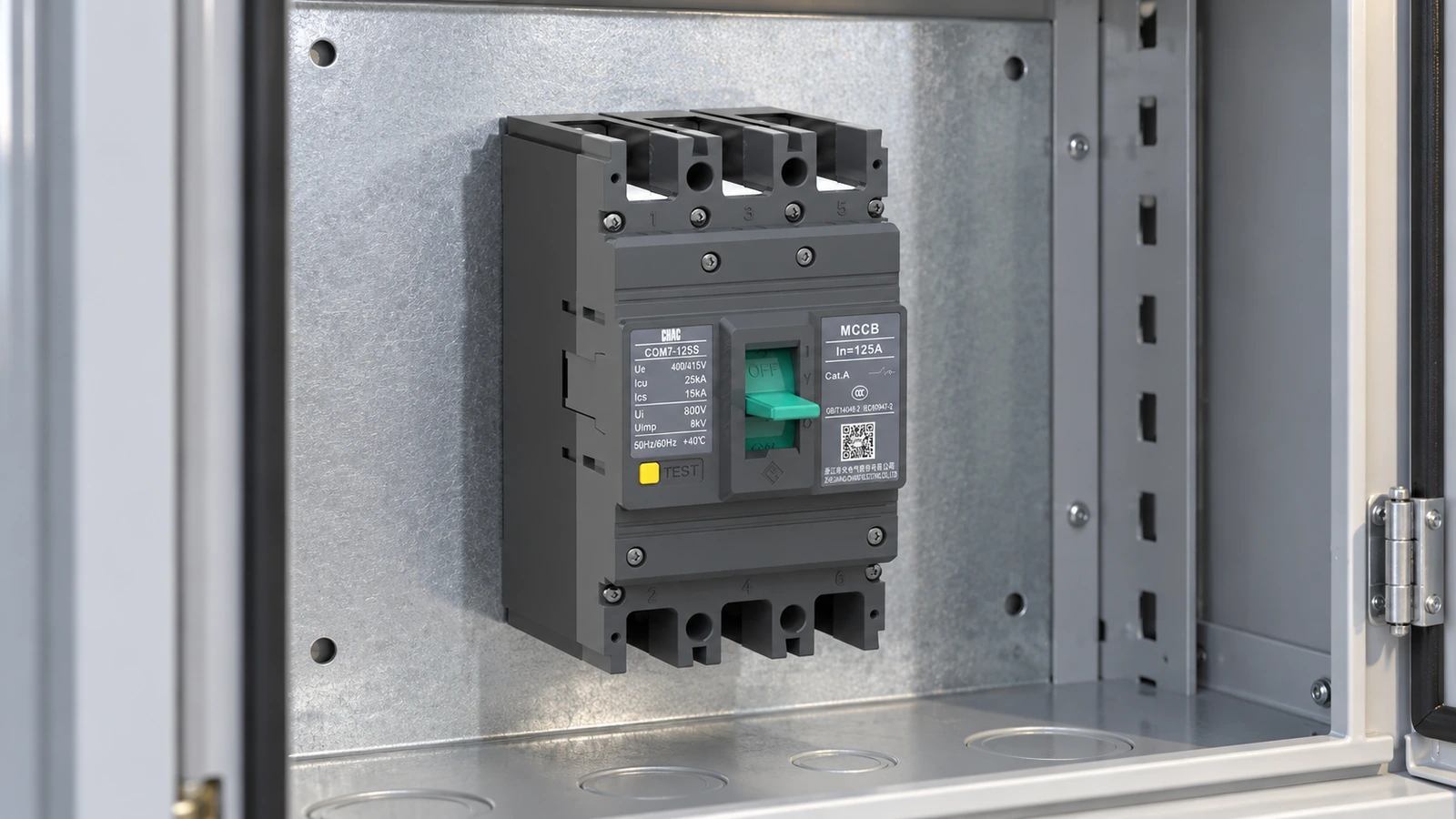CHAC CQM7-125S in an unconnected component inspection scene