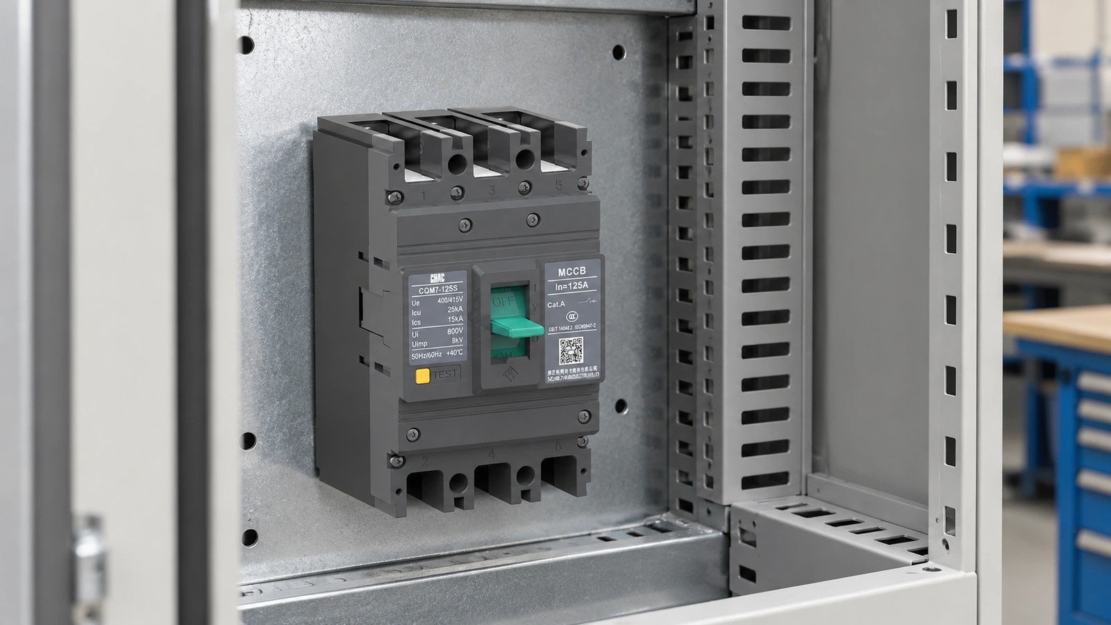 CHAC CQM7-125S in an unconnected component inspection scene