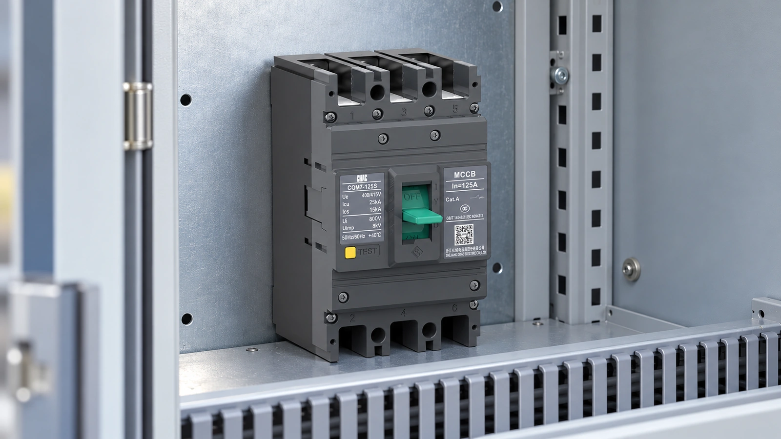 CHAC CQM7-125S in an unconnected component inspection scene