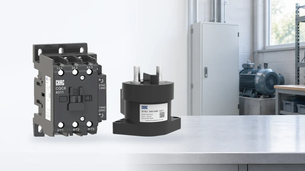AC vs DC Contactors: Function, Types and Industrial Application Selection
