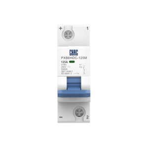 CHAC PXB6HDC-125M DC Miniature Circuit Breaker - product view 1 CHAC PXB6HDC-125M DC Miniature Circuit Breaker - product view 1