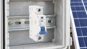 Solar circuit breaker planning with an original CHAC DC breaker