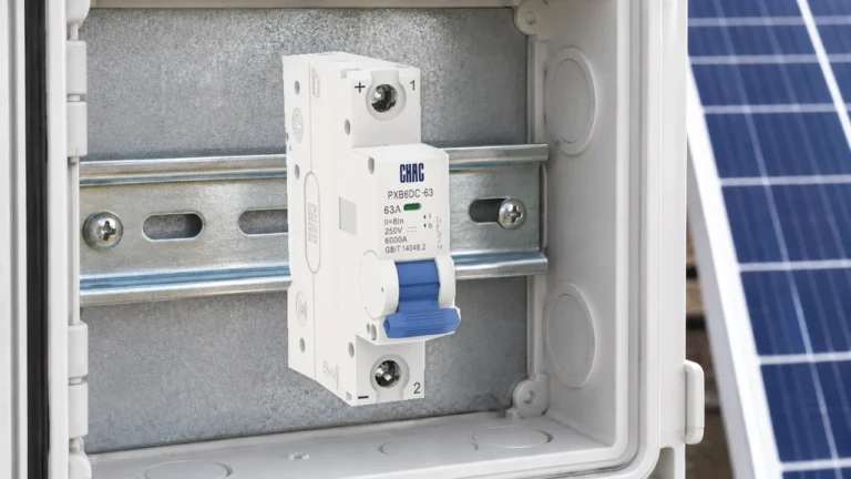 Solar circuit breaker planning with an original CHAC DC breaker