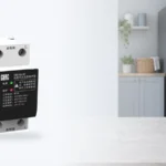CHAC voltage protector with a subdued refrigerator application background